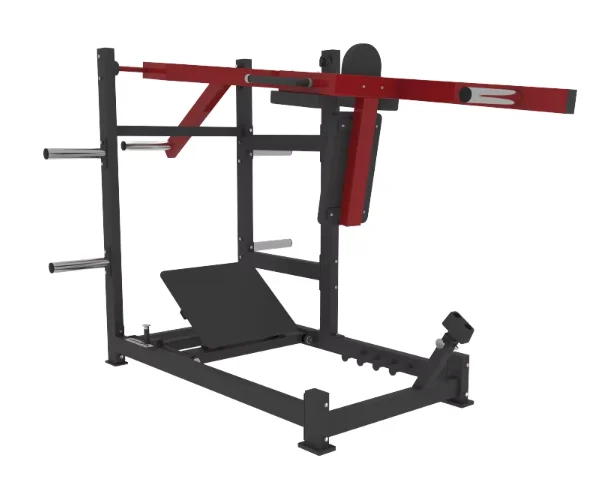 High Quality Commercial Use Stainless Steel Plate Loaded Squat Rack-Fitness Equipment Safety Features for Leg