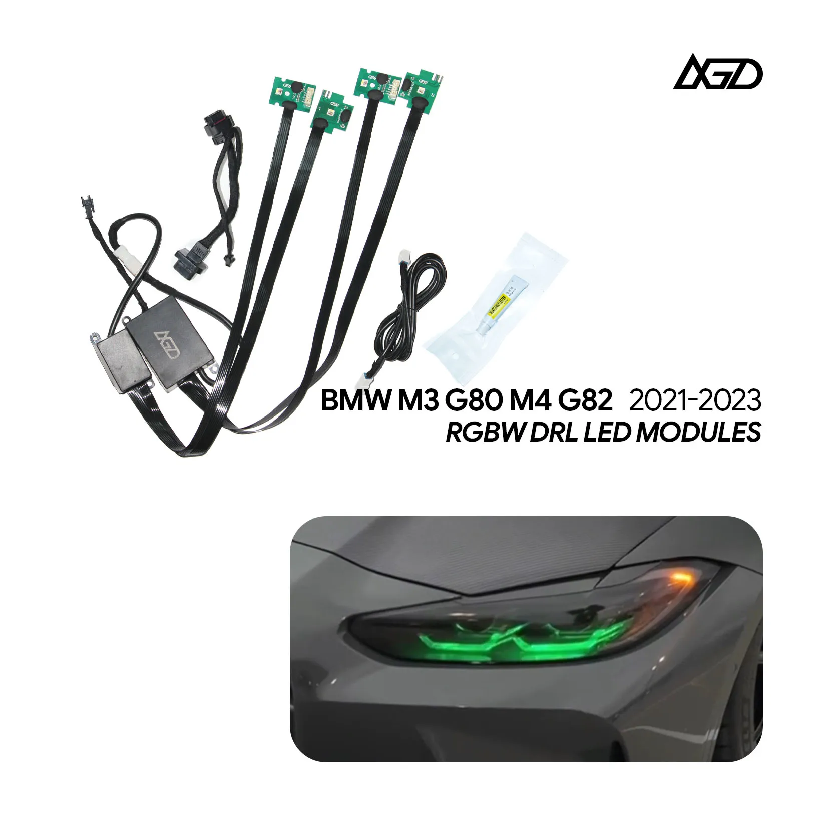 

RGB DRL for BMW 4 Series G80 M3 G82 M4 G22 G26 Board Fits Global LED Headlight