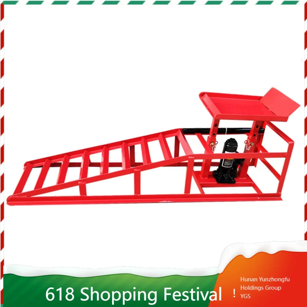 Durable Wearproof Skid Resistant Auto Repair Ramps Lightweight Vehicle Lifting Maintenance Equipment