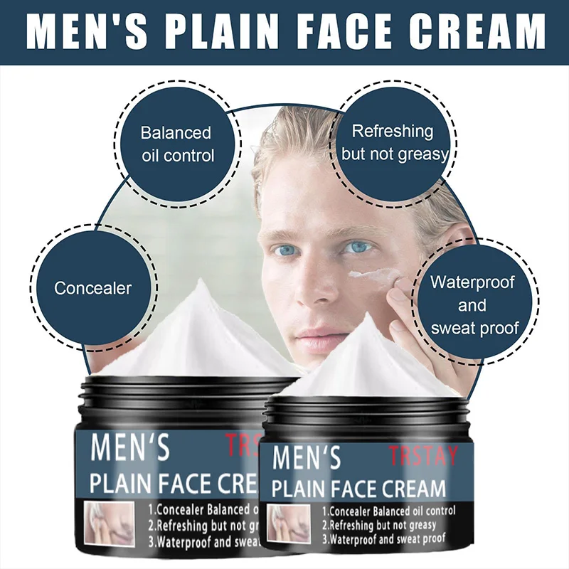 Homens Elevador Anti-Rugas Refirmante Encolher Poro Acne Dia Creme Hidratante Clareamento