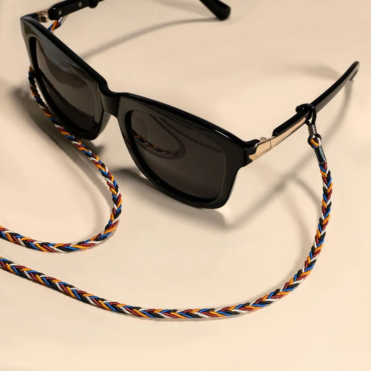 Glasses Sunglasses Cotton Neck Strap Fixing Strap Glasses Hanging Neck Strap High End Ethnic Rope Glasses Chain