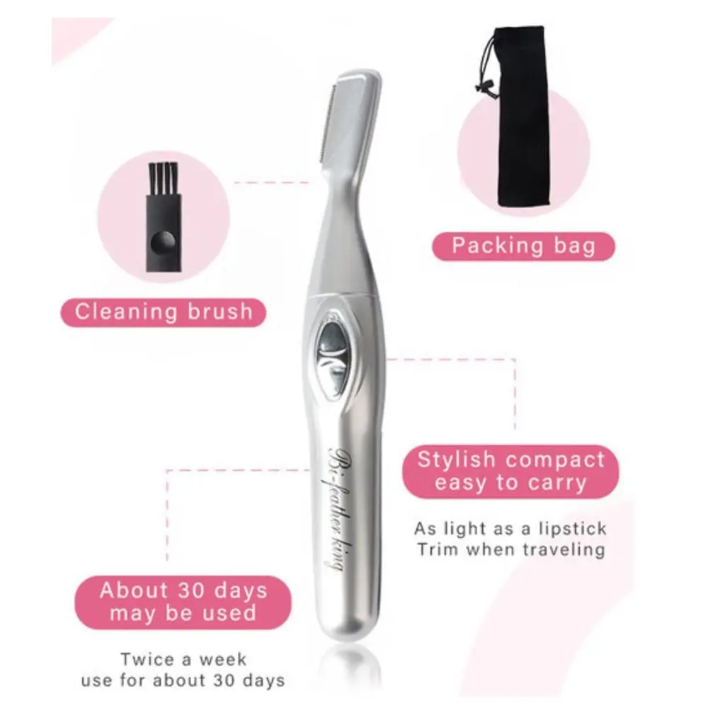 Operated Makeup Beauty Tools Eyebrow Shaper Mini Epilator Electric Eyebrow Trimmer Hair Remover Eyebrows Facial Razor