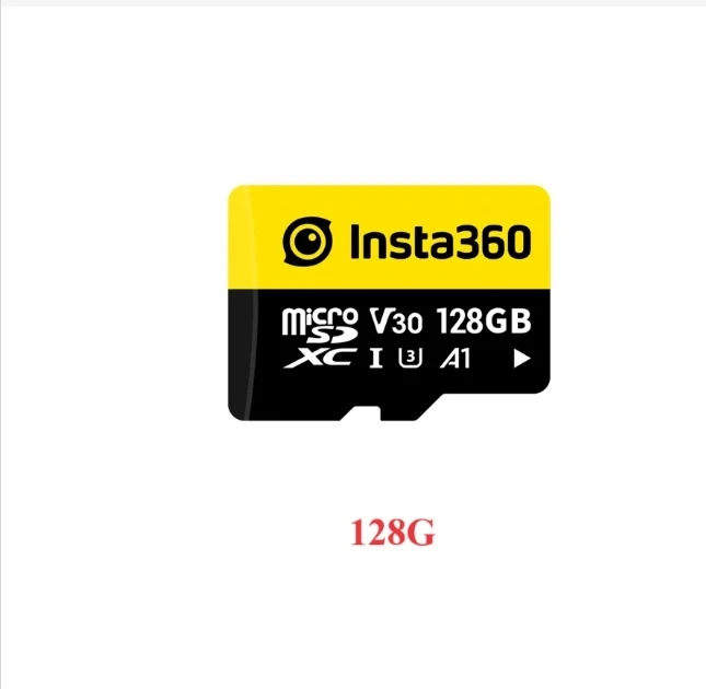 Insta360 Sd Geheugenkaart Voor Insta 360 X3 Ace Pro One X2 One Rs/R X 3 64Gb 128Gb V30 A1 High Speed Originele Accessoires