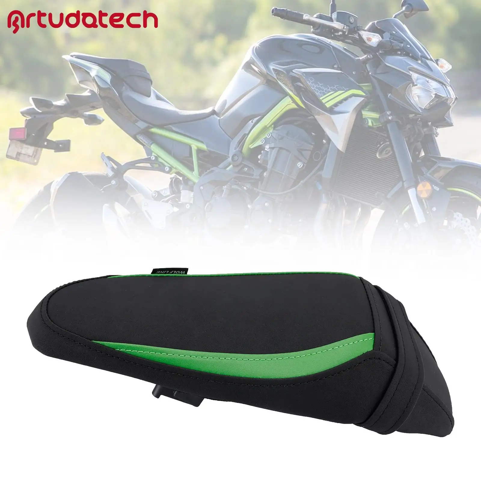 

Artudatech Rear Passenger Seat Pillion Saddle Flat for Kawasaki Z900 2017 2018 2019 2020 2021 2022 2023