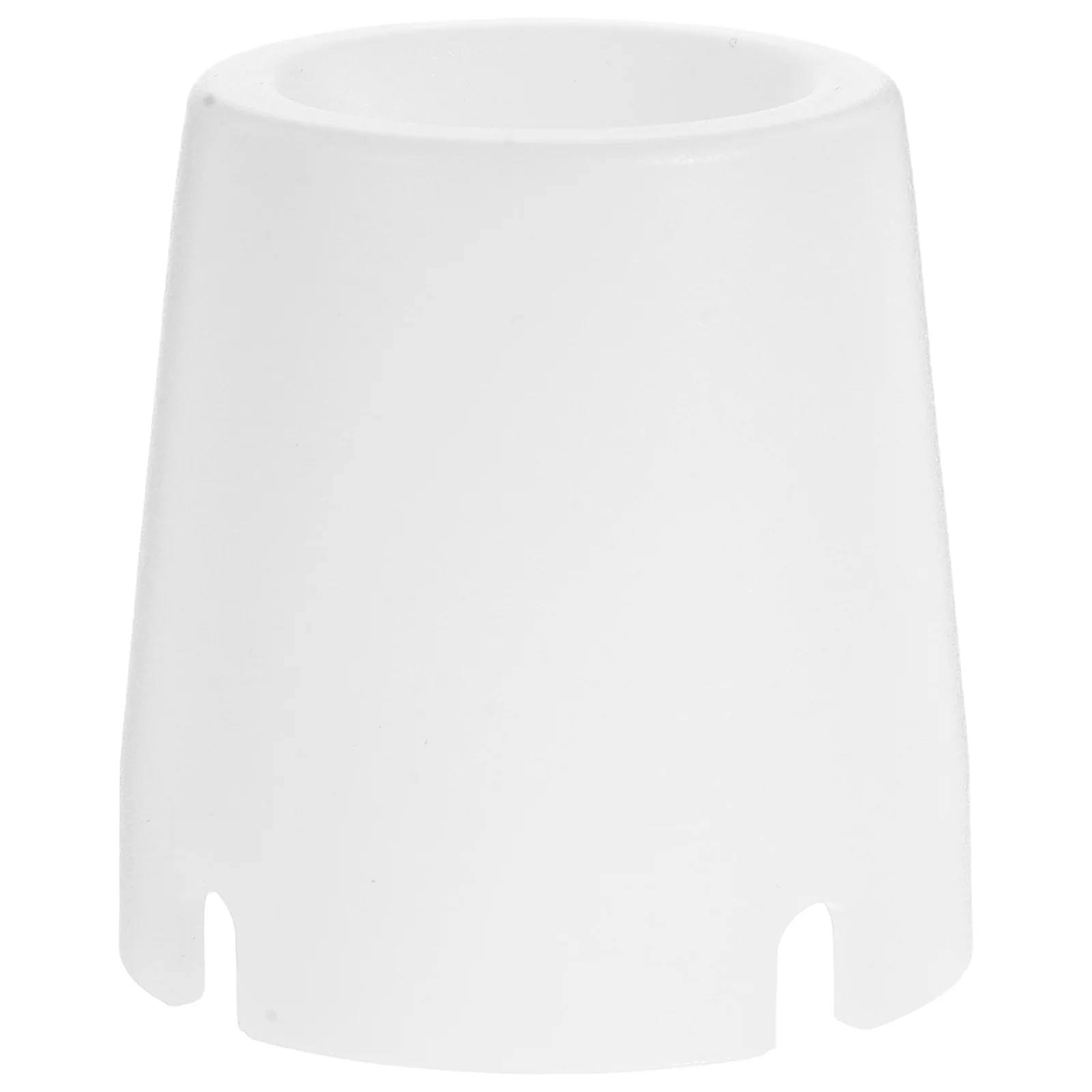 

White Plastic Flashlight Diffuser Dome Soft Light Cover Non Dazzling Flashlight Protective Cap Anti Glare Reading Indoor