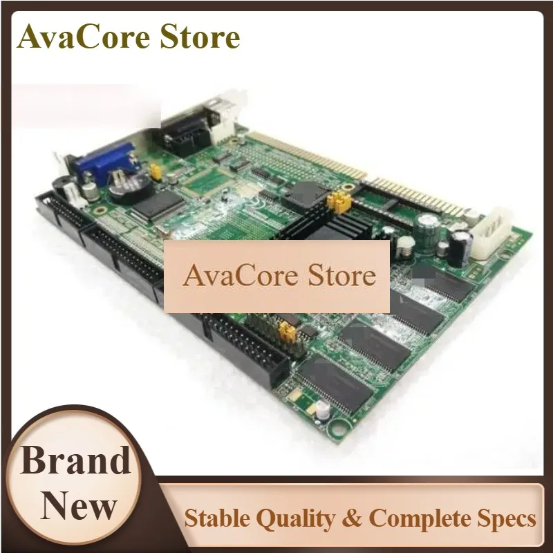 AvaCorePCA-6741 IPC Board PCA-6741F Rev.A2 ISA Slot Industrial Motherboard Half-Size CPU Card PICMG1.0 Mainboard With CPU RAM No