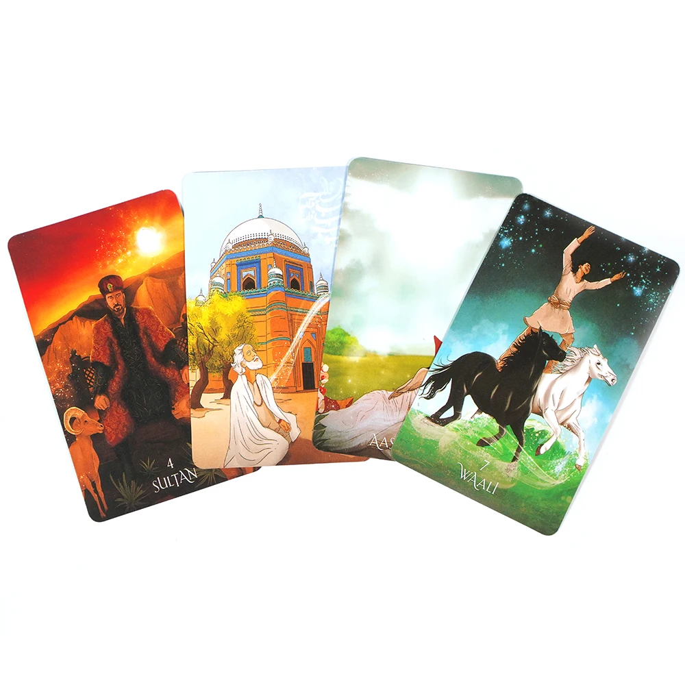 The Sufi Tarot 78 Card Deck Heal Your Lifewith AncientSufi Wisdom Inspired by traditional tarot Table Game For Party