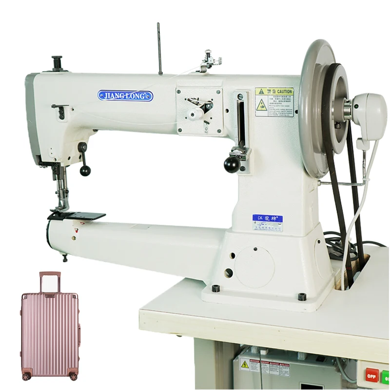 

441Horizontal Cylinder Leather Sewing Machine,Extra Heavy Duty Sewing Machine Industrial for Luggage