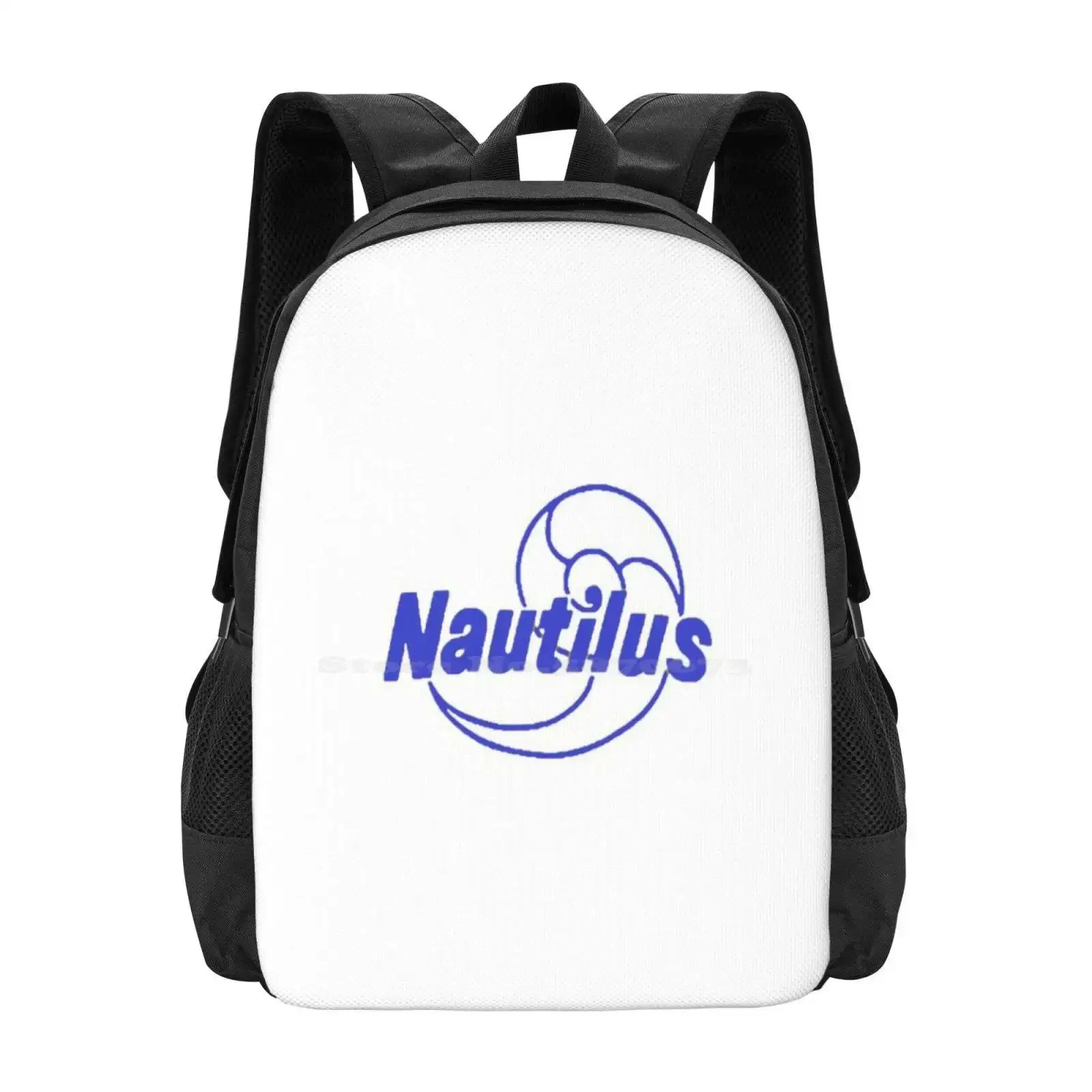 

Nautilus Backpack For Student School Laptop Travel Bag Gym Exercise Workout Arnold Schwarzenegger Mr Olympia Mr Universe Arthur