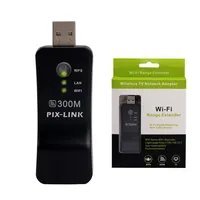 USB WIFI Repeater 300Mbps 2.4GHz Wireless WiFi Signal Amplifier WI-FI Range Extender with Lan Port Adapter Network for TV Player