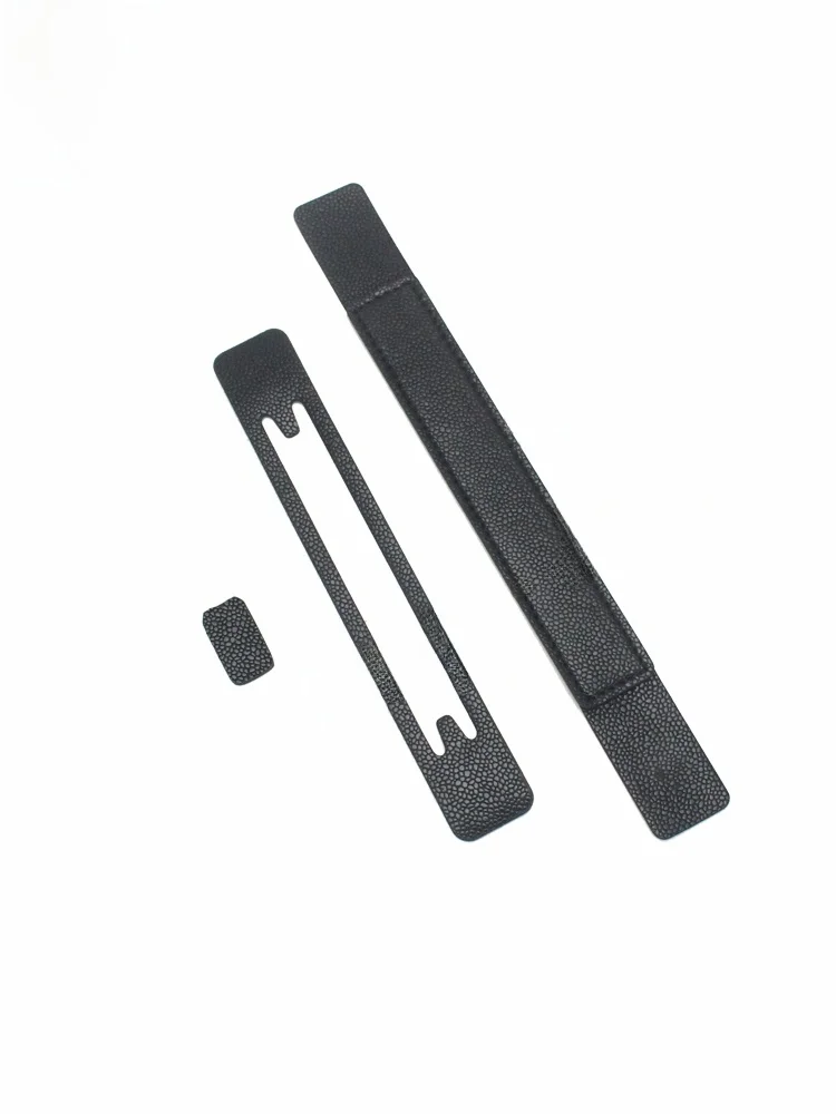 فيلم حماية الزوايا المضاد للتآكل لحقيبة ليتل فراغرانس ويلث، واقي حواف السلسلة، غطاء جلدي للسحاب، إكسسوارات تعديل