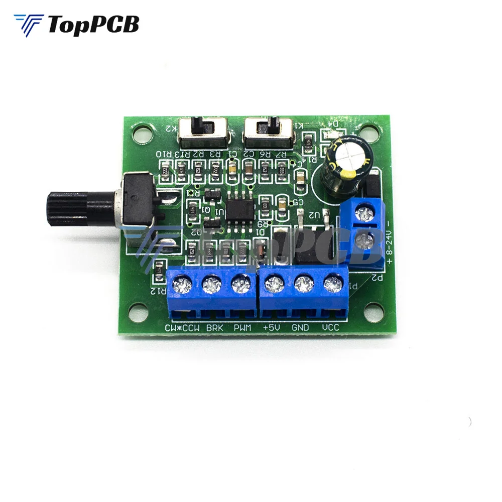 DC8-24V brushless DC motor speed controller With drive brushless motor PWM speed control board