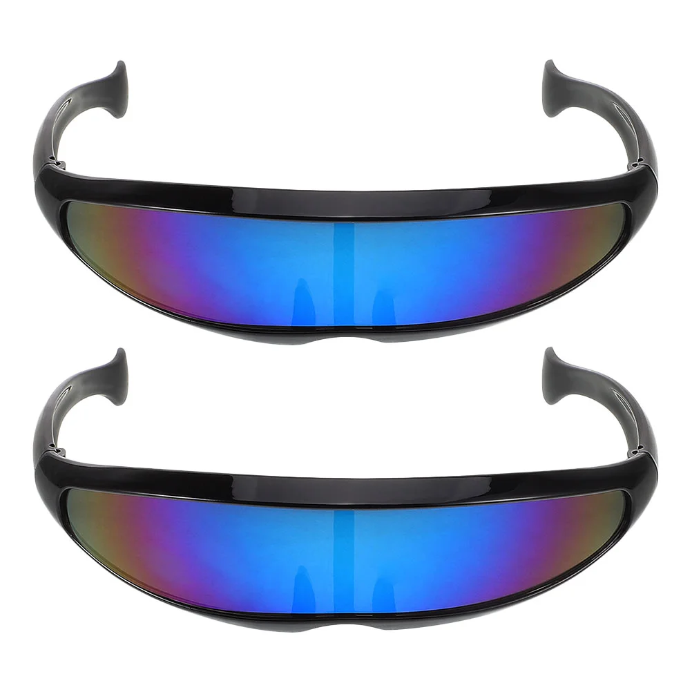 

2 Pcs Cycling Sunglasses Goggles over Apparel Biking for Men Polarized Bicycle Major