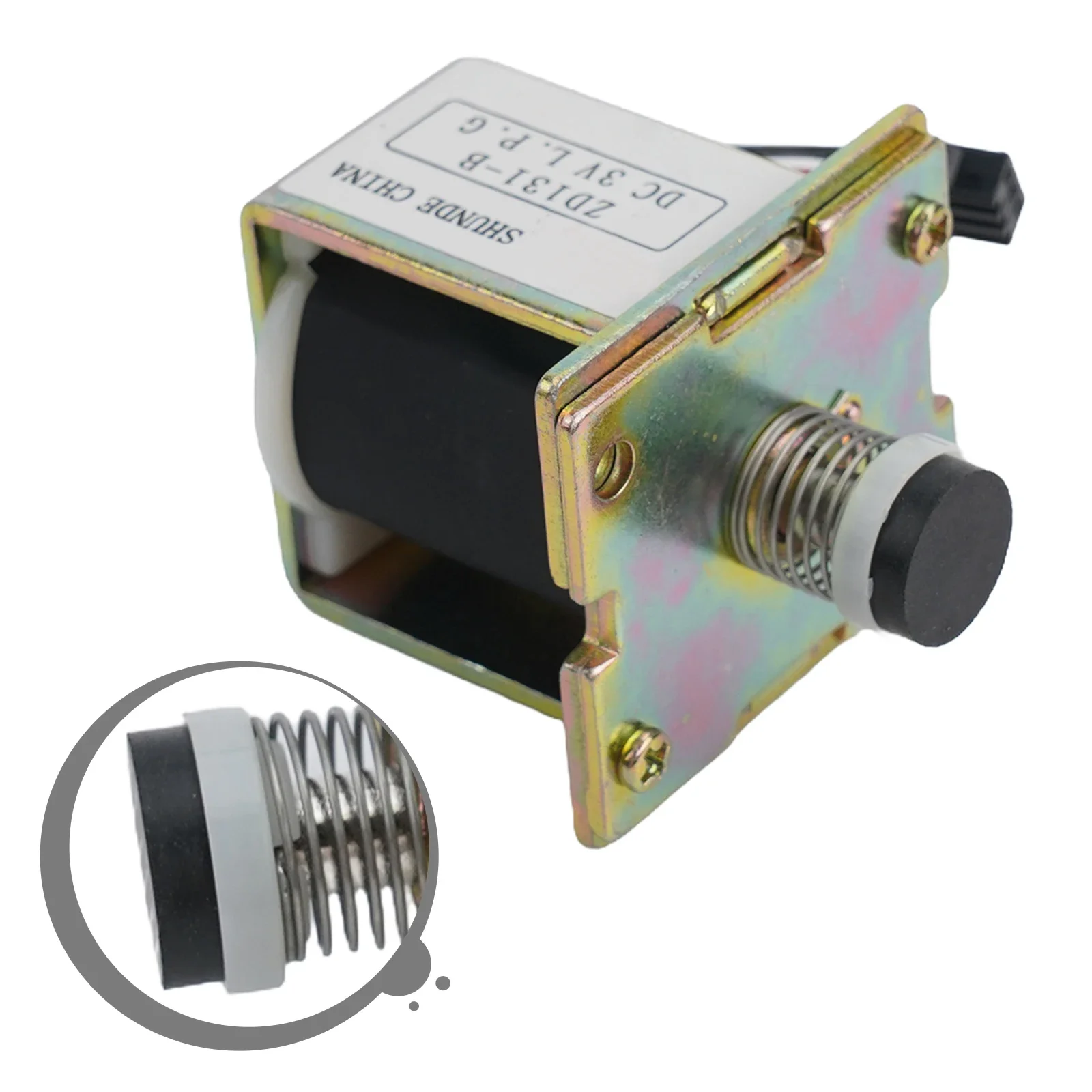 3 Pin DC24V 3V Solenoid Valve For Gas Water Heater Connector Replacement Spare Parts Compatible With Various Models