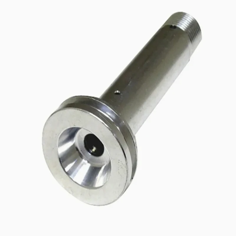 Customized OEM 4 Axis Precision Component Metal  Hollow shaft components of stainless steel flange plates.