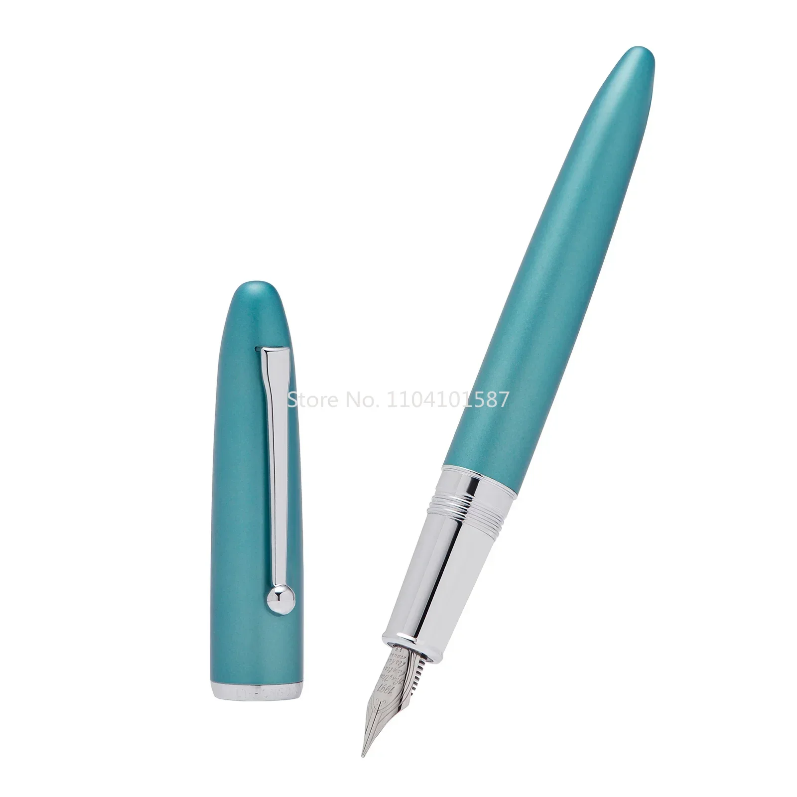 HongDian 620 Metal Fountain Pen Cocktail Series Iridium EF/Small Bent Beautiful Colors Size Ink Pen Office Business Writing Pen