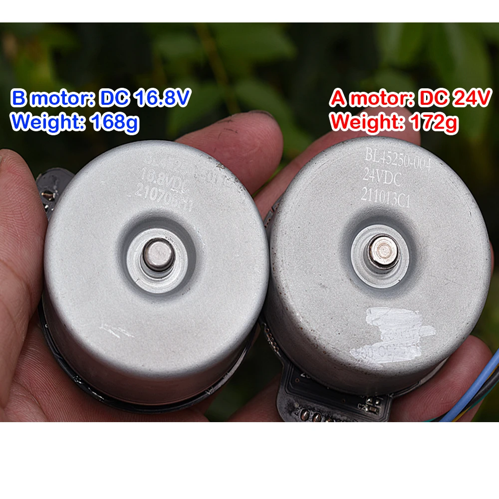 High Speed Large Torque BLDC BL4525 Outer Rotor Brushless Motor DC 12V 16.8V 24V 4400RPM PWM Speed Regulation for Fascial Gun