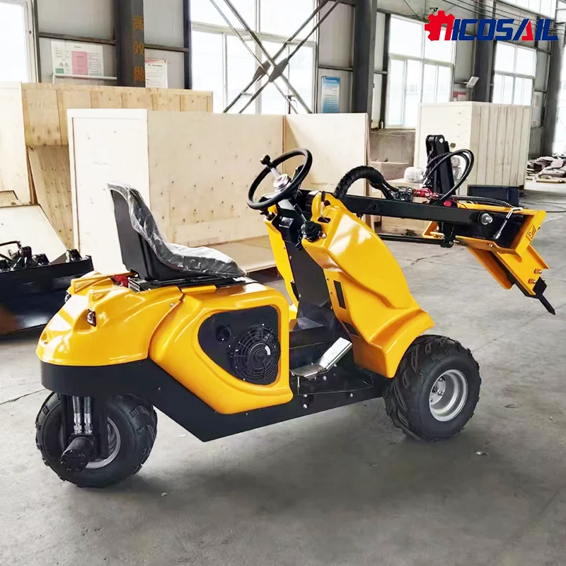 

Индивидуальный трехколесный раздвижной погрузчик, садовое широкое ведро, небольшой раздвижной рулевой трехколесный погрузчик