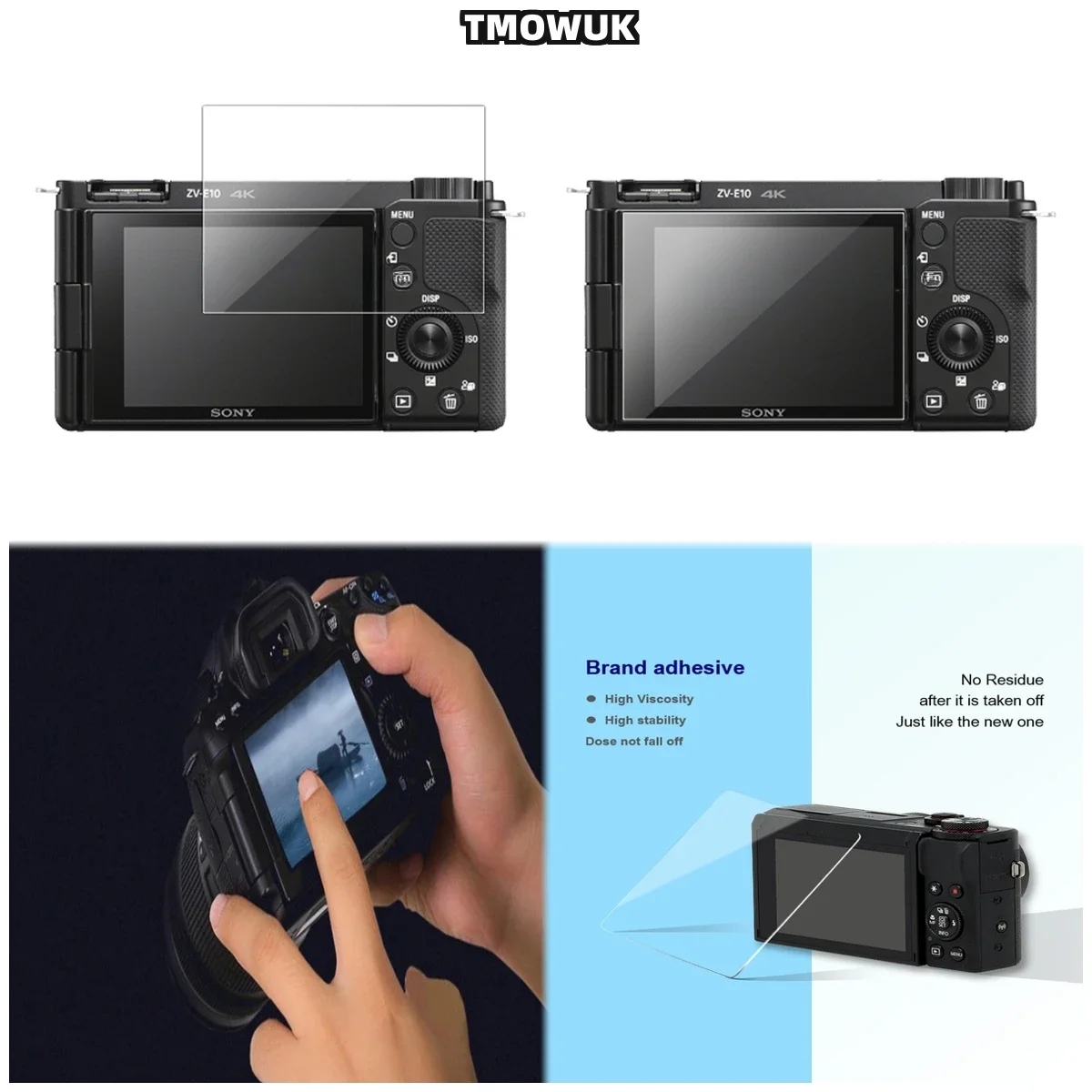 Dust - Proof Tempered Glass Screen Film For Sony DSC - RX100 VII Mark 7 RX100M7 RX100VII RX100 M7 Mark7 SLR