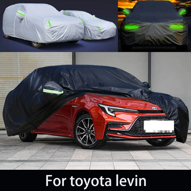 

Для toyota levin авто анти снег, анти замораживание, Анти-пыль, анти-пилинг краски, и муравьиная фотозащита крышки