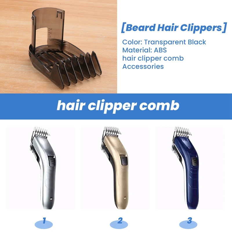 Acessórios de substituição Hair Clipper Comb, Shaver, 3-15mm, QC5510, QC5530, QC5550, QC5560, QC5570, QC5580