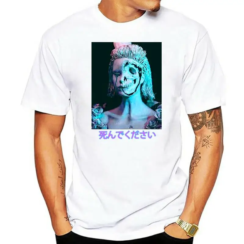 Shinde Kudasai Sadboys Death Portrait Vaporwave Aesthetic New Cotton Men T Shirt women tshirt