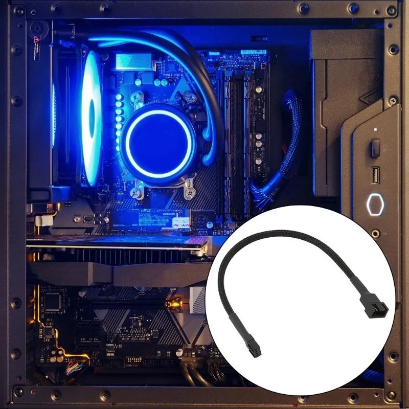 4Pin PWM SPLITTER 4PIN PWM CABLE ADAPTER CABID