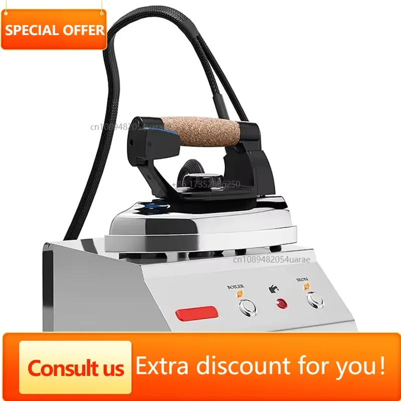 Commercial Stainless Steel Steam Iron Station Continuous Steam Garment Ironing Equipment