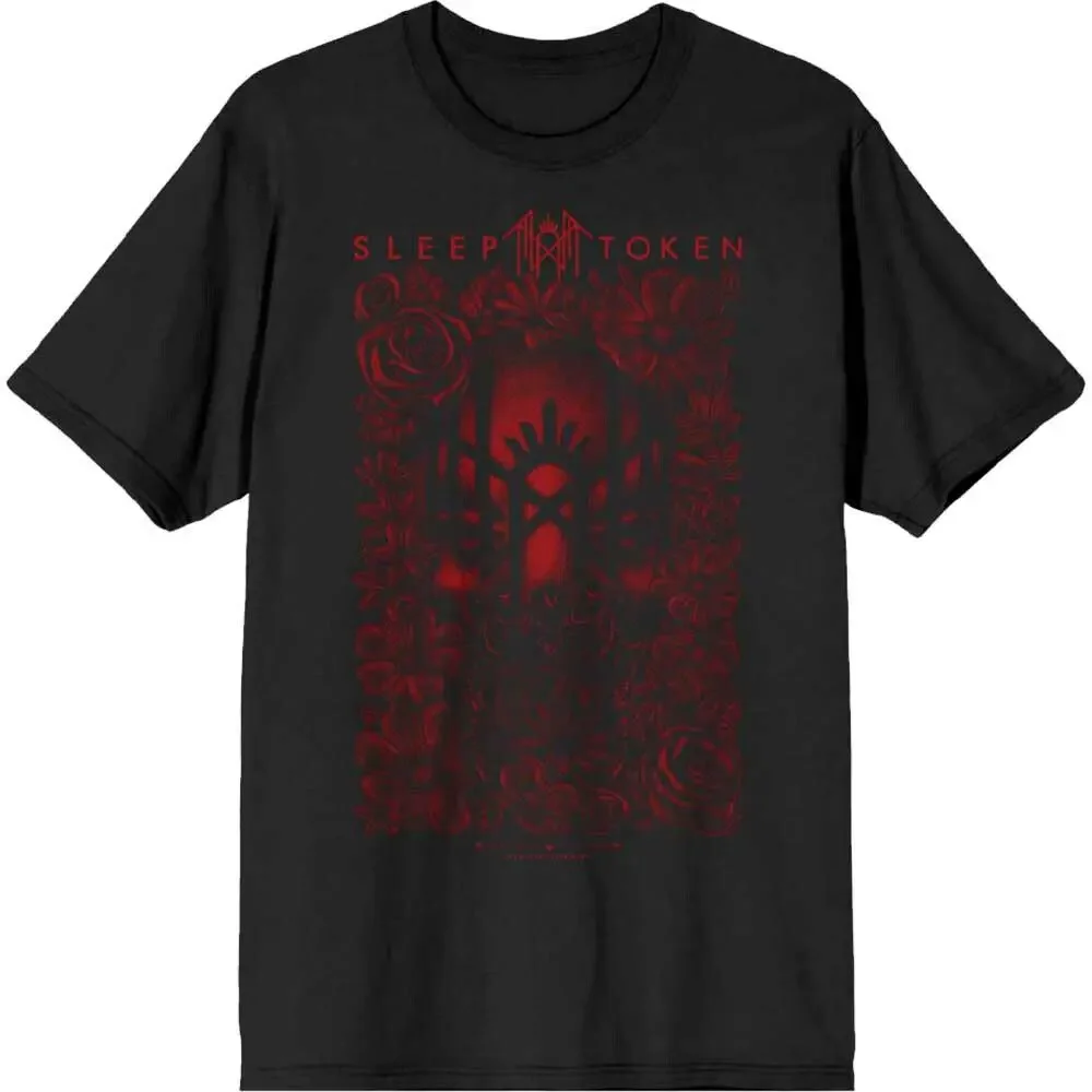 Sleep Toke n - Black Heart  - Black t-shirt  High Quality 100%Cotton Short Sleeve