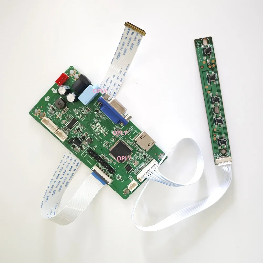 

LCD Monitor Controller Board for N140HCE-G52 N140HCE-EAA N140HCE-EBA 30Pin 1920×1080 LED Panel EDP HDMI-Compatible VGA DIY Kit