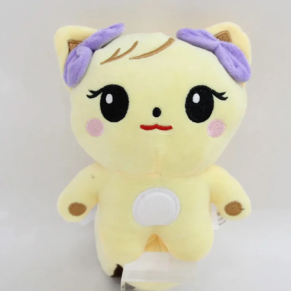 Heiß begehrte 4er-Set 20cm BornPink Kpop Plüsch World Tour JISOO JENNIE ROSE LISA Stofftier Plüschkissen Kawaii für Fans Geschenke – Detail 7