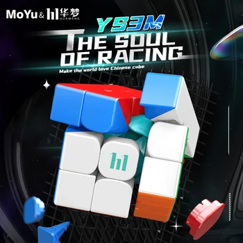 MoYu HuaMeng YS3M 3X3X3 Maglev Magic Speed Cube Professional Cube 3x3 Speed Puzzle Fidget Toys For Children cubo