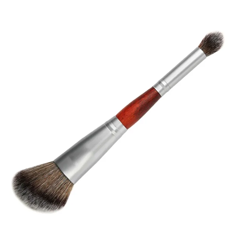 

Private Label Double-head Single Makeup Brush Fluffy Super Soft Brush Nose Shadow Contour Powder General Beauty Tools Bulk