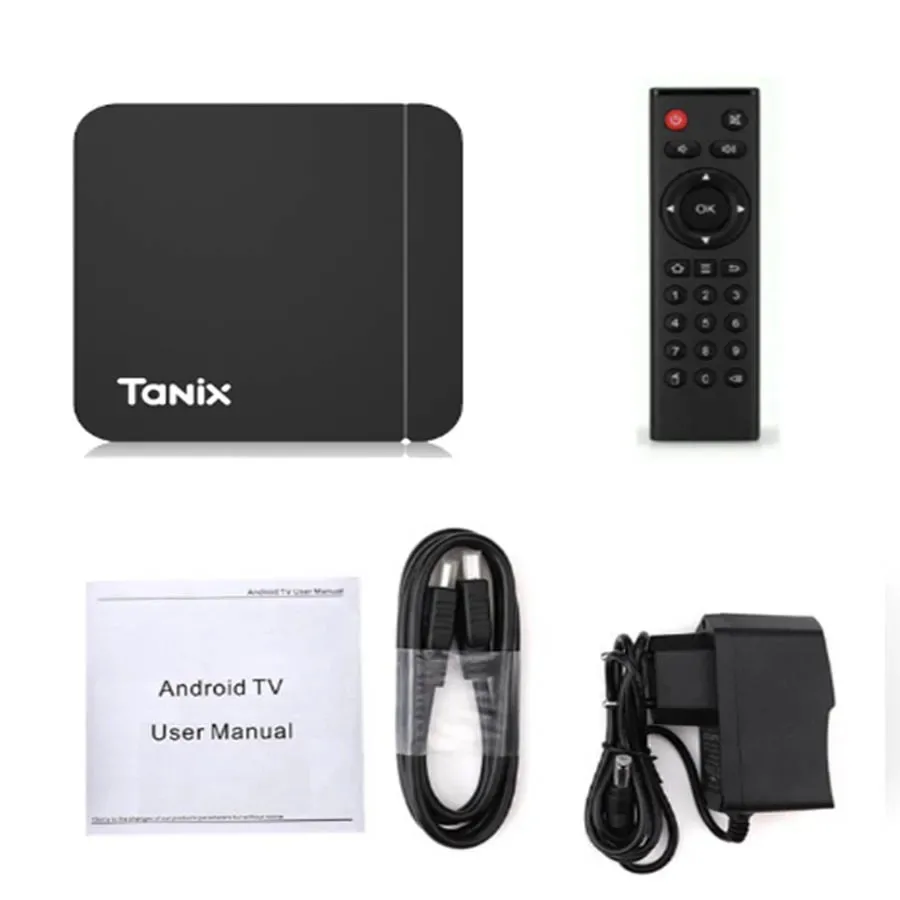 Tanix W2 Android 11 TV Box Amlogic S905W2 2G/16G AV1 BT 4GB 32GB TVBOX 2.4G&5G Dual Wifi 4K HD Set Top Box 4G/64G Media Player