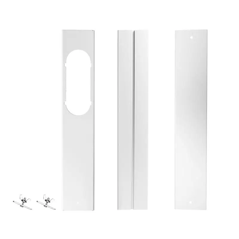 Kit de ventana de aire acondicionado portátil, Kit de sello de CA de ventana deslizante, accesorios de aire acondicionado portátiles, Kit de ventilación de ventana para Vertical