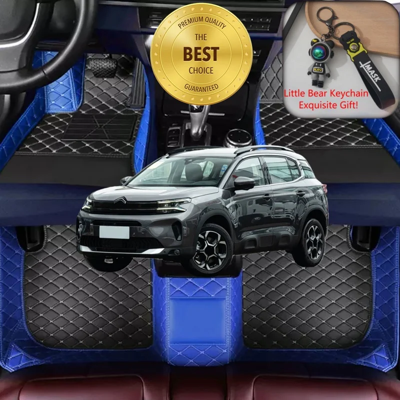 

Автомобильные коврики на заказ для Citroen C5 Aircross 2017-2026, аксессуары для авто, индивидуальные коврики для лево- и праворульных автомобилей