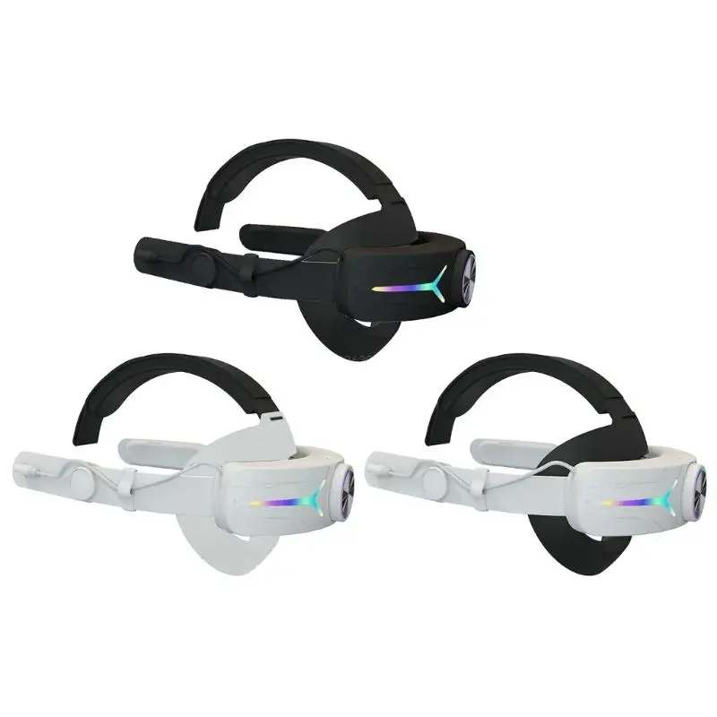 

Quality Head Strap with 8000mAh Battery for VR Devices Enhances Comfort and Support Personalized Comfort RGB Headbands