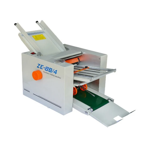 [JT-ZE-8B/4]High Speed A4 Size Paper Cross Desktop Folding Machine Automatic Folding Paper Machine