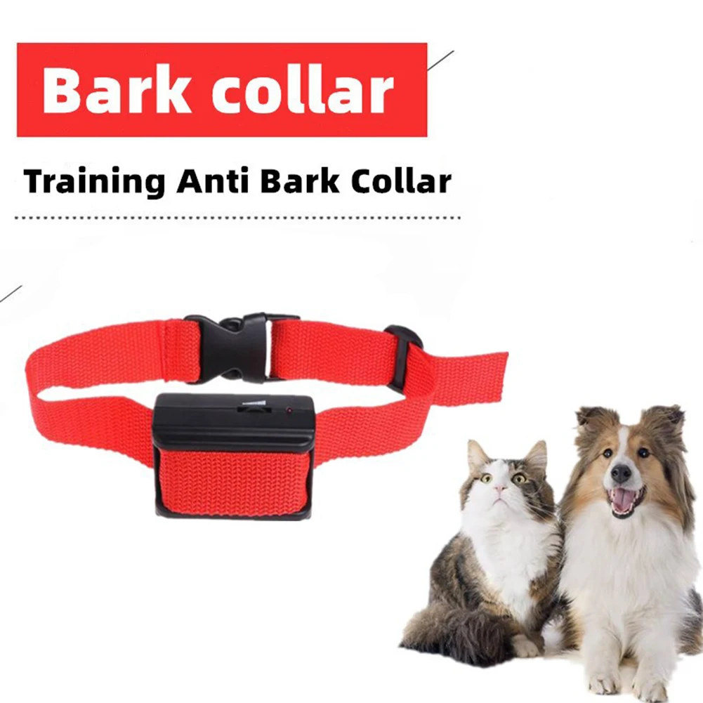 Dog Bark Collar Rechargeable Smart Barking Collar Bark Shock Collar Stop Barking Control Devices for Large Medium Dogs