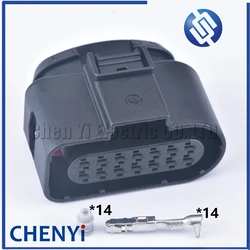 14 Pin Automotive Connectors Fuel injection valve body gearbox lane auxiliary Wire harness Plug 4H0973717 4H0 973 717 6X0973817