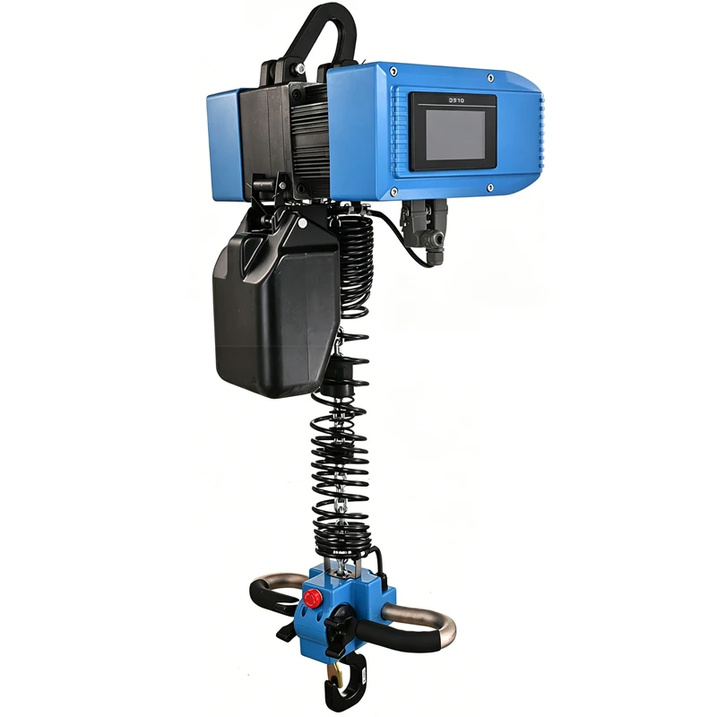 Servo Electric Chain Hoist, Stepless Speed Control, Smart Workstation Balancing Hoist, Hand-Operated Paddle-Type Hoist