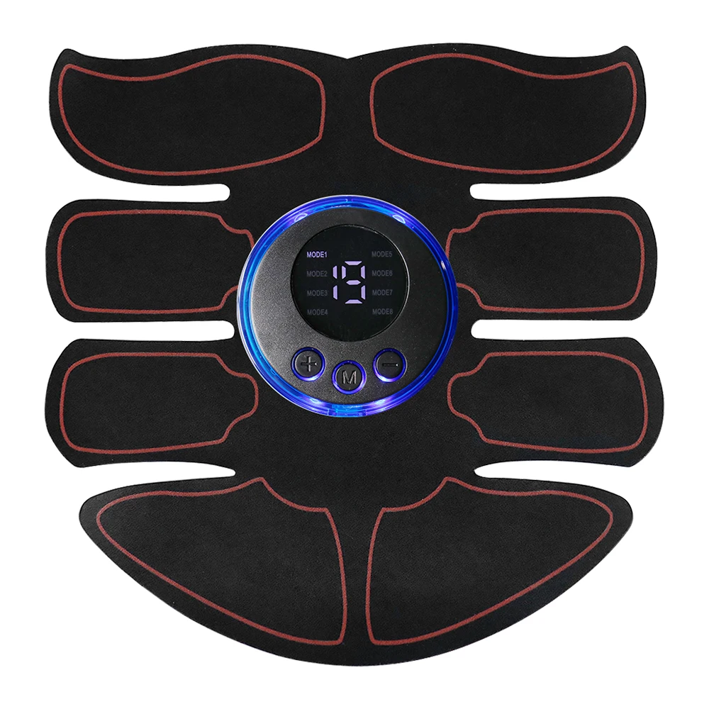 

Abdominal Patch Intelligent Lazy Advanced Technology Sports Muscle Stimulator Weight Loss Exercise Instrument USB Rechargeable