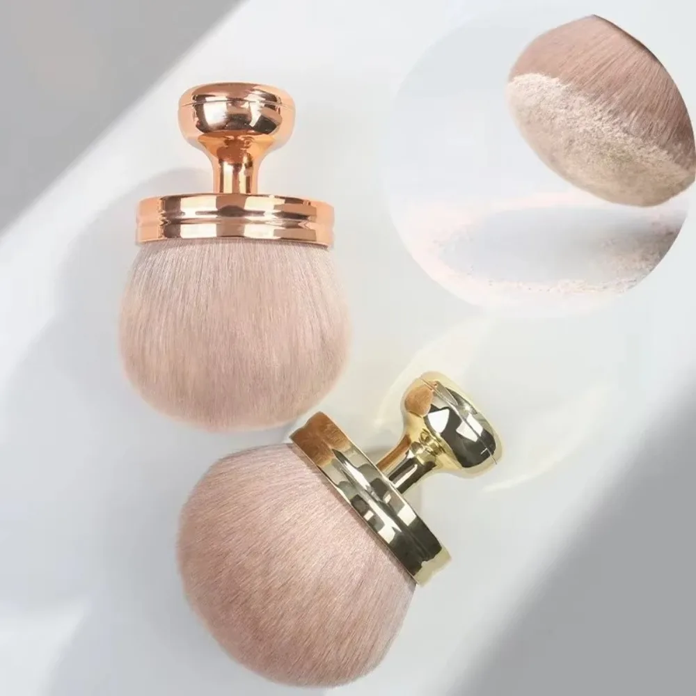 Extra Large Body Makeup Brush Soft Synthetic Hair 74mm Wide-headed Kabuki Brush Professional Powder Blush Brush For Self Tanner