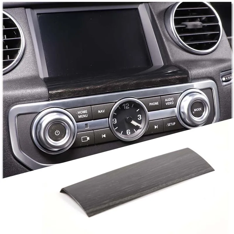 

For Land Rover Discovery 4 2010-2016 Car Navigation Screen Trim Interior Modification Car Steering Wheel Navigation Trim ABS