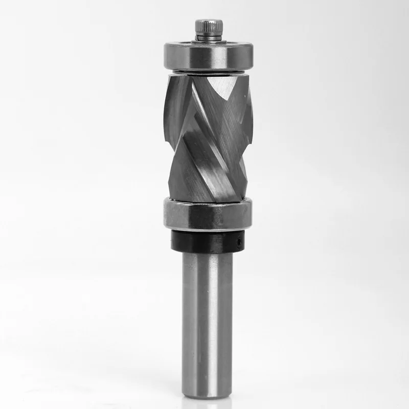 

1/2" Shank Carbide CNC Router Bit Milling Cutter Bearing Trimming Ultra-Perfomance Compression Flush Trim Woodworking Tool