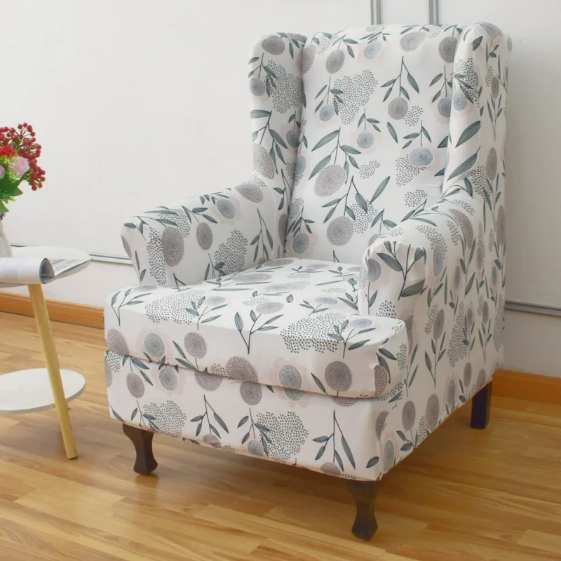

Чехол для кресла в пасторальном стиле, эластичный, с цветочным узором, для небольших кресел, съемный, для детских кресел, на одно место, для дивана, чехол-накидка