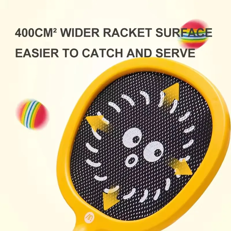 Mideer Children Toys Beginner Training Cloth Racket Set Outdoor Indoor Sports Tennis Baby Educational Play Racquet For Kids 3Y+