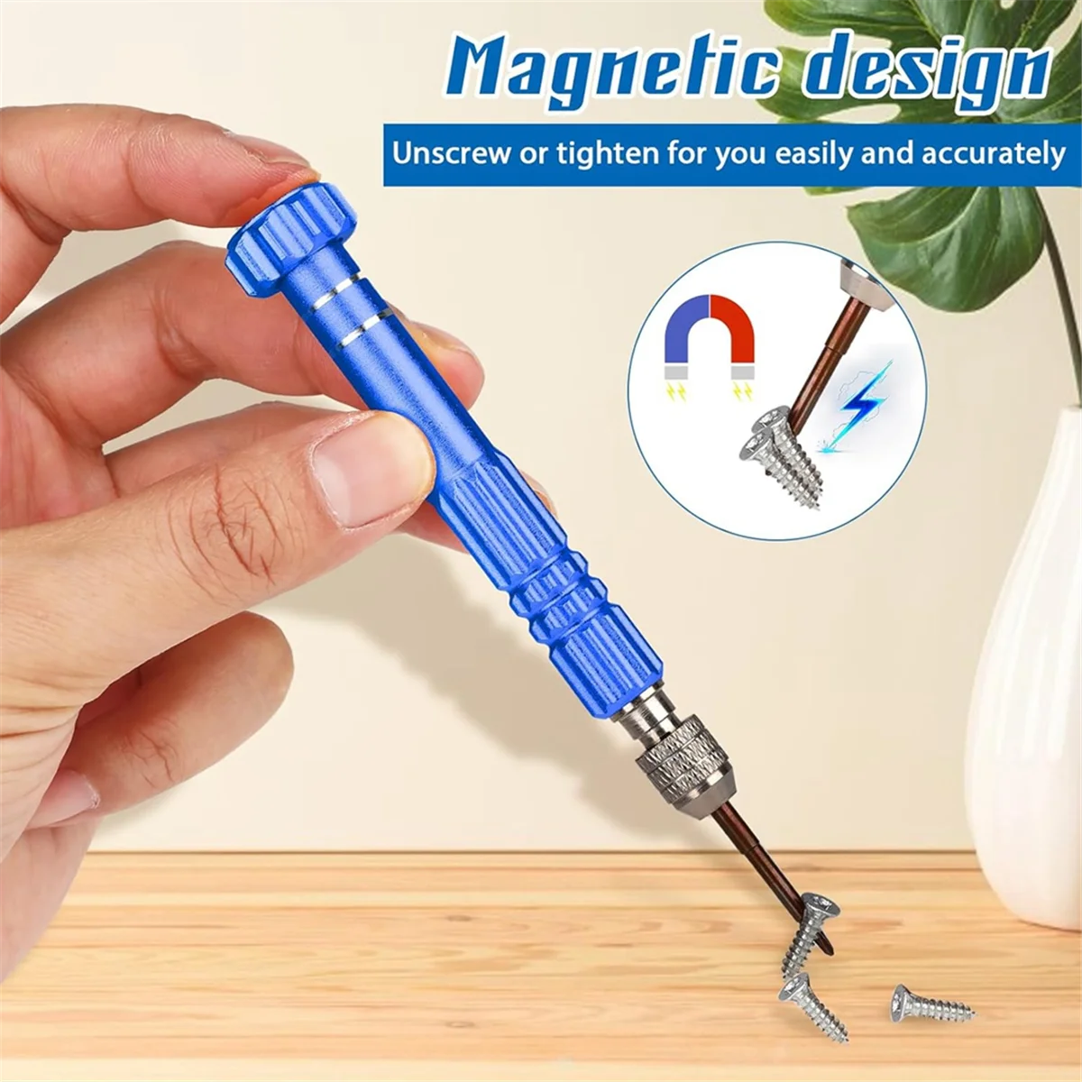ELBA_Glasses Repair Kit Screwdriver, 6 in 1 Screwdriver Set for Watches, Eyeglasses, Sunglasses, Electronics, Mobile Phones