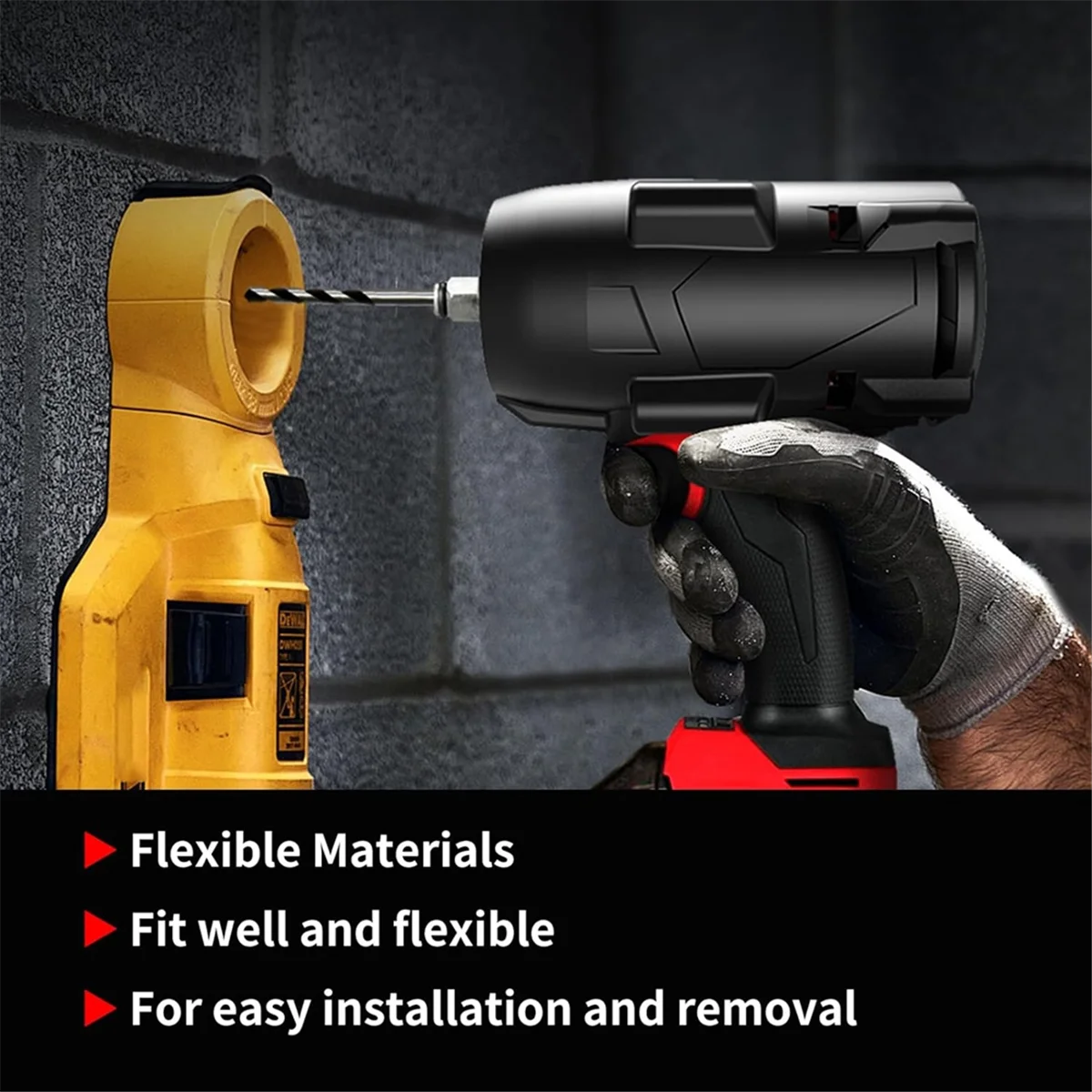 

A56XQ M18FUEL 1/2inch High Torque Impact Wrench with Friction Ring Protective Boot(2967-20)