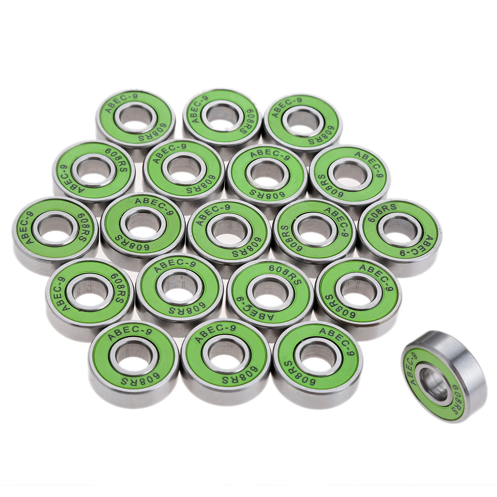 

20 Pcs ABEC-9 Bearings 8*22*7mm Skating Steel Bearings For Skateboards Inline Roller Skating Scooters Bearing Accessories